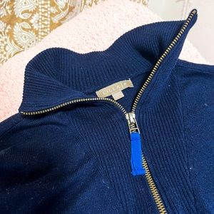 Lilla P Quarter Zip Sweater